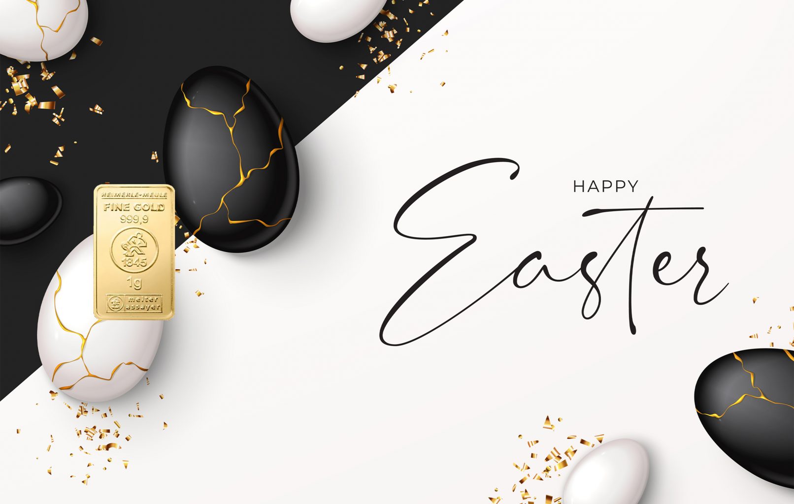 Geschenkidee-Ostern-PVC-Karte-mit-Goldbarren-1Gramm