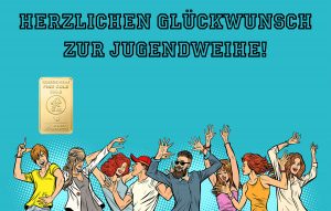 Geschenkidee-Jugendweihe-PVC-Karte-mit-Goldbarren-1Gramm