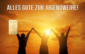 Geschenkidee-Alles-Gute-zur-Jugendweihe-PVC-Karte-mit-Goldbarren-1Gramm